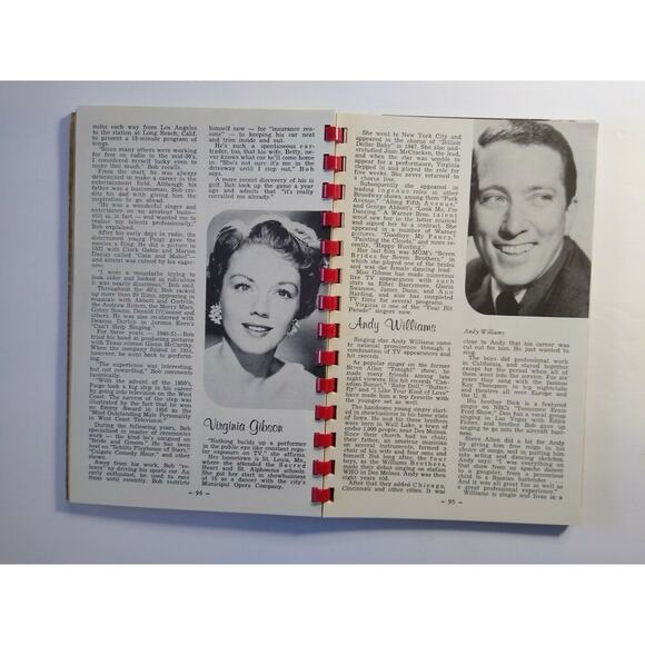 TV Personalities Book Sketch Hollywood Movie Film Stars TV Shows Original 1967 - Picture 9 of 12